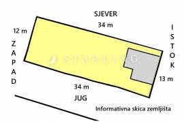 GRAĐEVINSKO ZEMLJIŠTE, PRODAJA, ZAGREB, ŠPANSKO-ORANICE, 424 m2, 424 , Stenjevec