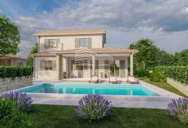 Kuća sa bazenom u netaknutoj prirodi i lijepim pogledom, 144 , Labin