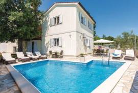 DRENJE Kuća sa bazenom i pogledom na more, 199 , Raša