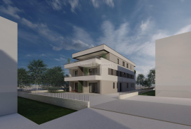 Stan apartman Mandre, 2S+DB, blizina mora, otok Pag, novogradnja, Kolan