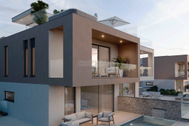 Luksuzna kuća Vodice, bazen, krovna terasa, 4S+DB, pogled na more, 224 , Vodice