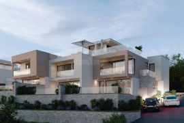 Luksuzna kuća Vodice, bazen, jacuzzi, krovna terasa, 3S+DB, 204 , Vodice