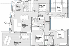 Penthouse stan Vodice, novogradnja, 3S+DB, pogled na more, velika terasa, Vodice