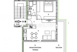 STAN S6, NOVOGRADNJA, PRODAJA, ZAGREB, DONJA KUSTOŠIJA, 51 m2, 2-soban, Črnomerec