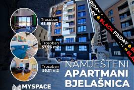 Namješten apartman Bjelašnica, 56 m2, Trnovo