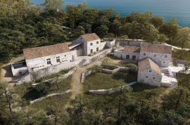 Teren 1. red do mora zemljište otok Šipan s projektom 54608m2, Suđurađ, 54608 , Dubrovnik - Okolica