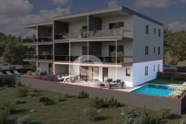 3soban stan, prizemlje s bazenom, novogradnja - Novigrad, Novigrad