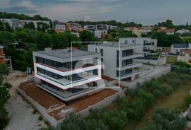 TROSOBAN STAN, MEDULIN – POGLED NA MORE, NOVOGRADNJA, BAZEN, Medulin