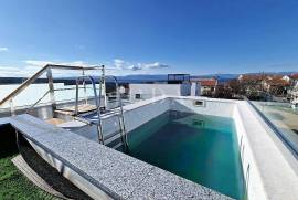Moderan apartman s bazenom i pogledom na more, Njivice - otok Krk, 112 , Omisalj