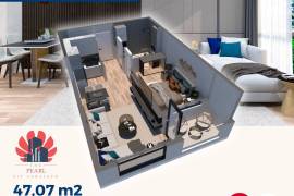 Dvosoban stan u novogradnji Šip, 47m2, 47 , Sarajevo – Centar