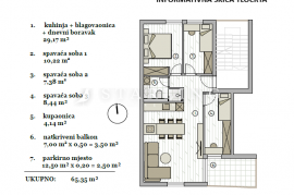STAN Z4S1 + VPM, NOVOGRADNJA, PRODAJA, PODSTRANA, 65 m², 4-soban, Podstrana