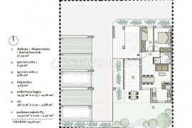 APARTMAN Z3AP1 + VPM, NOVOGRADNJA, PRODAJA, PODSTRANA, 70 m², 3-soban, Podstrana