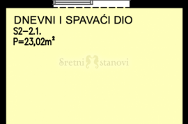 Stan - garsonjera Mandre, otok Pag, dvorište, parking, Kolan