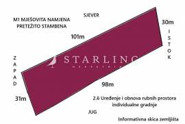 GRAĐEVINSKO ZEMLJIŠTE, PRODAJA, ZAGREB, REMETINEC, 2787 m2, 2787 , Novi Zagreb - Zapad