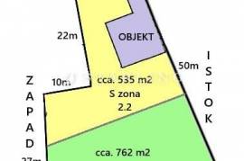 GRAĐEVINSKO ZEMLJIŠTE, PRODAJA, ZAGREB, DONJE VRAPČE, 1297 m2, 252 m2 BRP, 1297 , Stenjevec