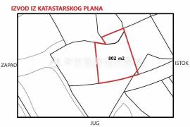 GRAĐEVINSKO ZEMLJIŠTE, PRODAJA, KRK, 802 m2, 802 , Krk