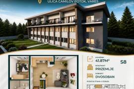 Dvosoban stan u novogradnji Stella Park, Vareš, 42m2, Vareš