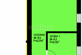 Stan Mandre, otok Pag, 2S+DB, parking, Kolan