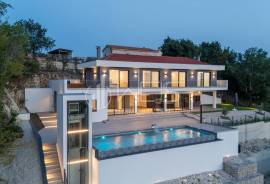 IMPRESIVNA KUĆA SA POGLEDOM NA MORE i LIFTOM, 420 , Vižinada