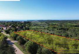 Ekskluziva! Prilika! prostrano građevinsko zemljište sa djelomičnim pogledom na more, 2880 , Poreč